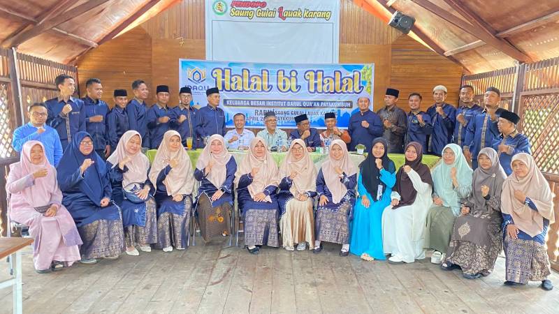 Perkuat Ukhuwah, Civitas Akademika IDAQU Payakumbuh Laksanakan Halal Bihalal 