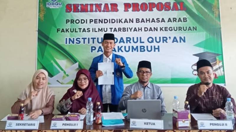 Tingkatkan Minat Belajar Bahasa Arab, Ferry Fernanda Teliti Metode Make a Match di SMP Al-Qur'an Al-Zamriyah