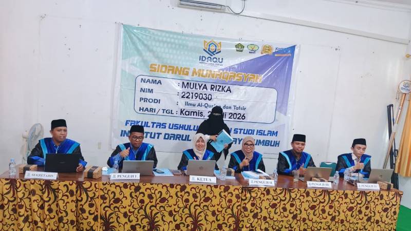 Mengukir Prestasi Gemilang: Mulya Rizka Sukses Jalani Sidang Munaqasyah dengan Skripsi Terbit di Jurnal Sinta 5
