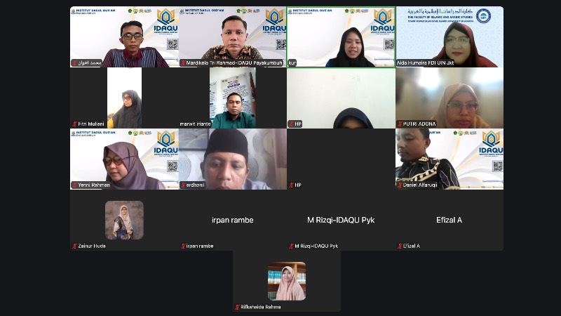 IDAQU Payakumbuh Gelar Bedah Kurikulum, Narasumber Fakultas Dirasah Islamiyah UIN Syarif Hidayatullah Jakarta