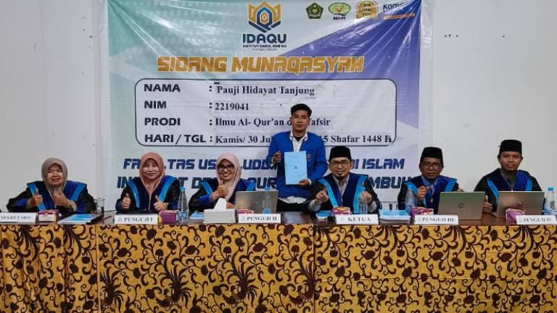 Mengurai Lafaz Fa'izhunna: Analisis Tafsir Tahlili Penyelesaian Nusuz Karya Ibnu Al- Arabi di Sidang Munaqasyah IAT IDAQU